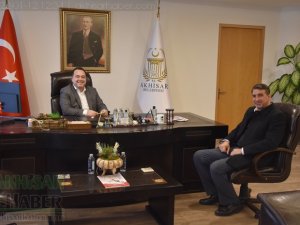 Bakkallar Odası Başkanı Zafer Kara'dan Başkan Dutlulu'ya ziyar