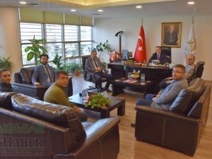 Akhisar İlçe Müftü Vekili Kamil Avaz'dan Başkan Dutlulu'ya ziy