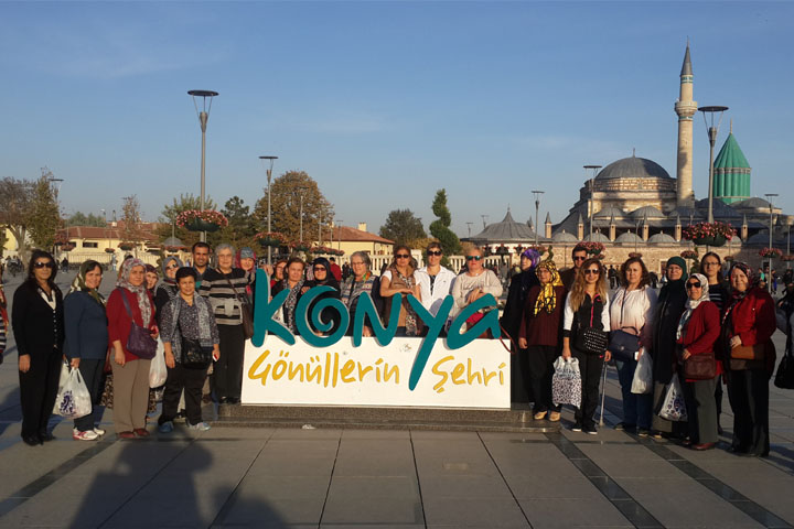 Akhisarlılar Aybek Turizm ile 22 Ekim’de Konya'daydı