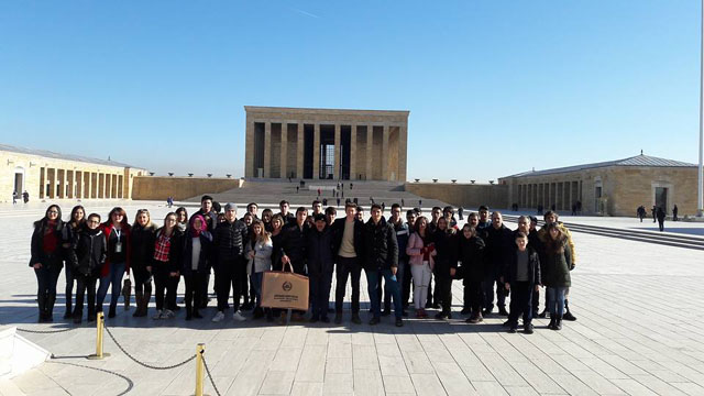 Namık Oğul Anadolu Lisesi, Aybek Tur ile Ankara’yı gezdi