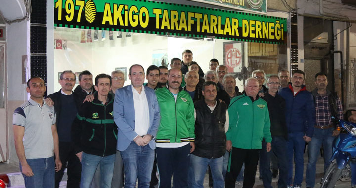 Akhisar Taraftarı Akigolar'dan takıma destek sözü