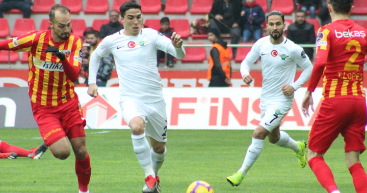 Akhisarspor, Kayseri'den eli boş döndü