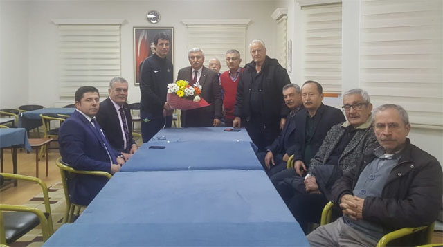 Cihat Arslan, Park Kulüp yönetimini ziyaret etti