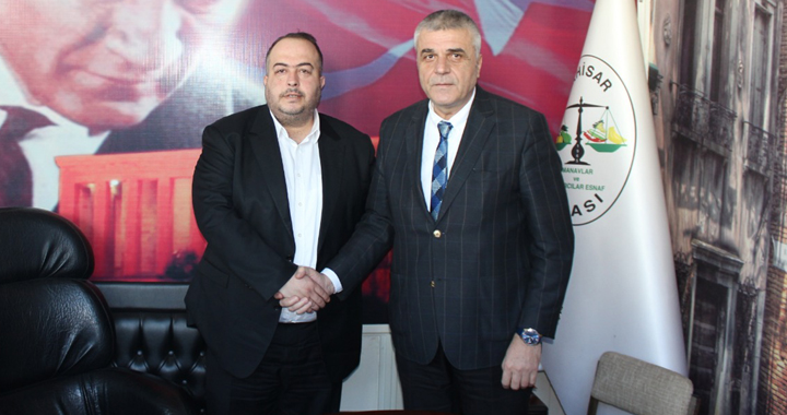 Pazarcılar Odası Başkanı Mustafa Güral’dan cumhur ittifakı adayı Eryüksel’e tam destek