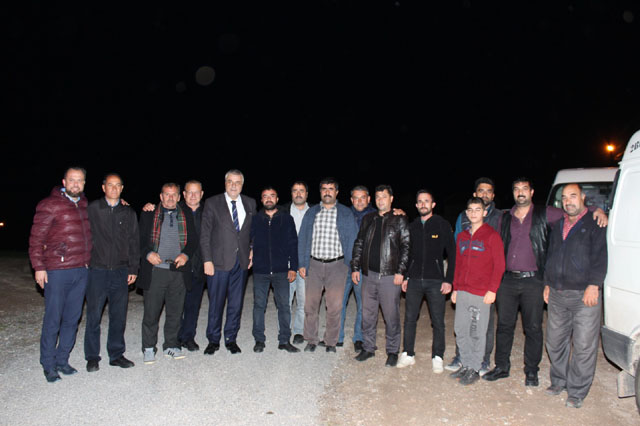 Hüseyin Eryüksel, Kayalıoğlu Mahallesinde Erzurumlu Genç kardeşlerin misafiri oldu