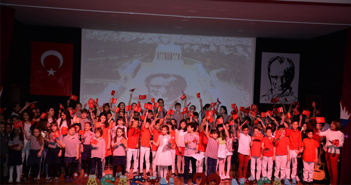 23 Nisan Ulusal Egemenlik ve Çocuk Bayramı, Bahçeşehir Kolejinde coşkuyla kutlandı