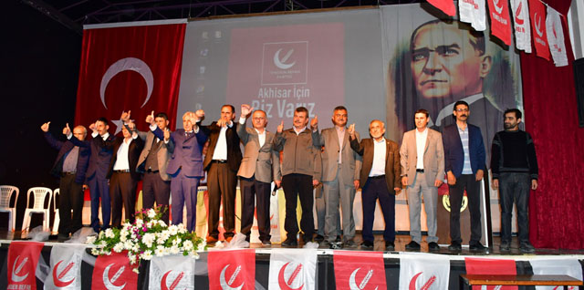 Yeniden Refah Partisi, Akhisar’da 1.Olağan kongresini yaptı
