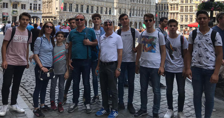 Kayhan Ergun Mesleki ve Teknik Anadolu lisesi Avrupa’daki staj programını tamamladı