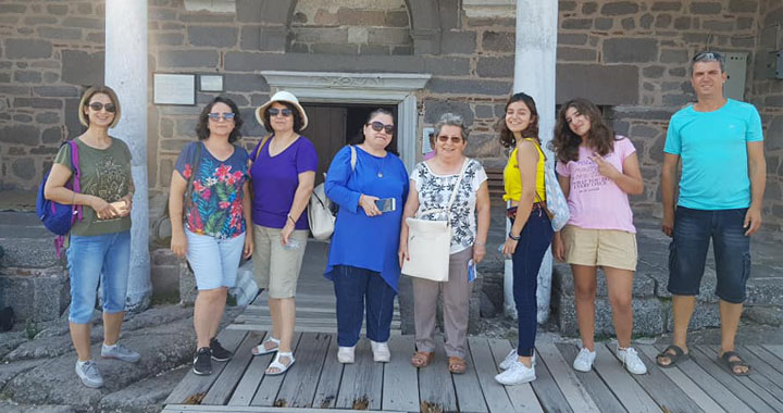 Aybek turizm bu haftasonu VİP grubuyla Bozcaada-Assos Behramkale turundaydı