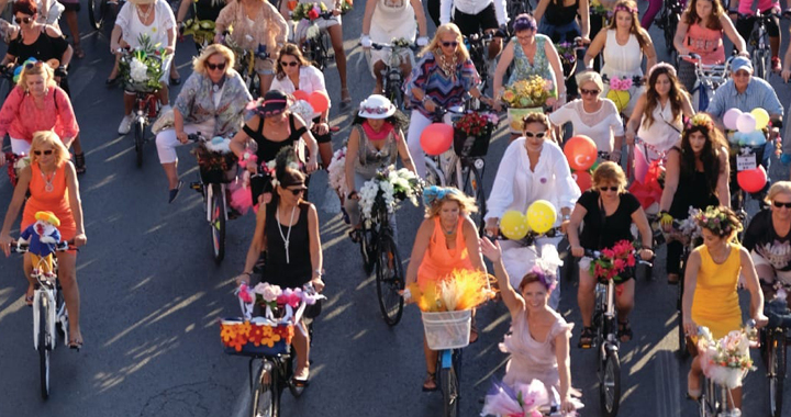 Akhisar’da Süslü Kadınlar Bisiklet Turu düzenleniyor
