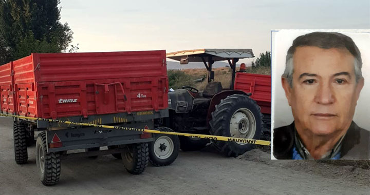 Akhisar’da traktör kazası 1 kişi hayatını kaybetti