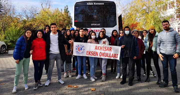 Eksenli öğrenciler Eskişehir'de üniversite provası yaptı