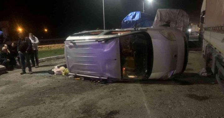 Gelenbe-Akhisar arası kazada 5 kişi yaralandı