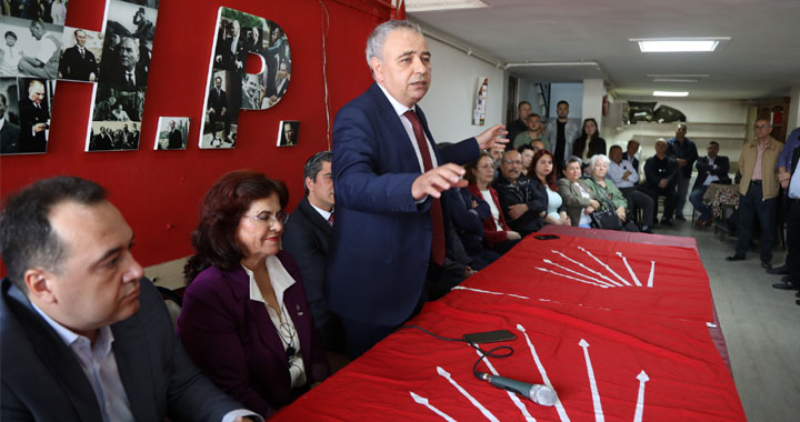 CHP Akhisar İlçe Teşkilatından bayramlaşma ve 1 Mayıs açıklaması