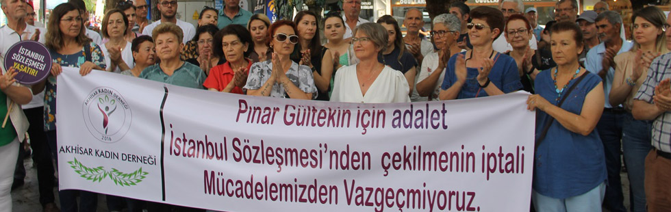 Pınar Gültekin davasında verilen karar protesto edildi