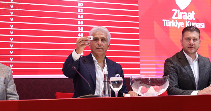 Ziraat Türkiye Kupası’nda 1. Tur eşleşmeleri belli oldu