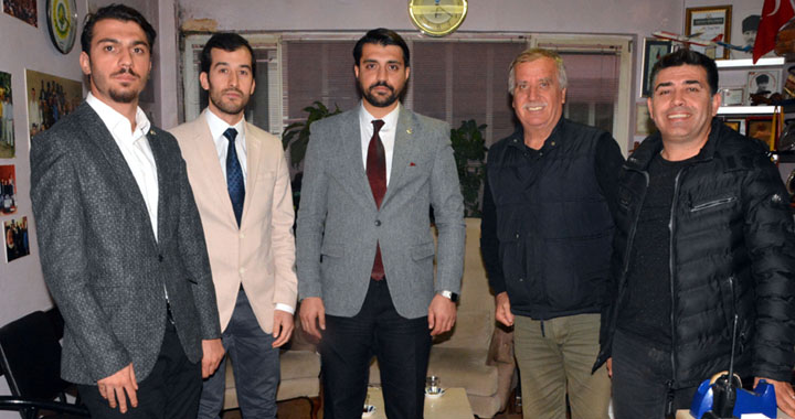 Yeniden Refah Partisi Akhisar Haber Ajansını ziyaret etti