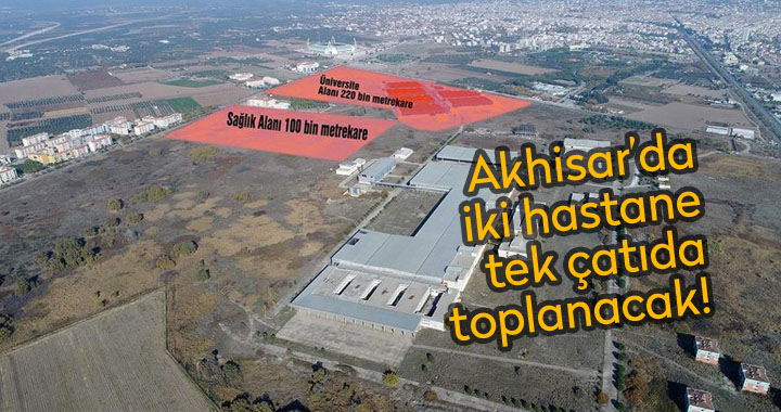 Akhisar Sigara Fabrikası arazisine yapılacak hastanede gelişme var!