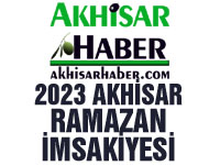 Akhisar’da 2023 ramazan imsakiyesi