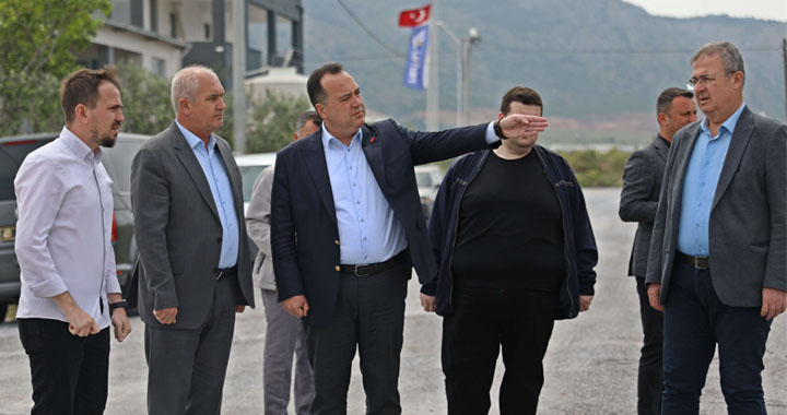 Karaosmanoğlu Sanayi Sitesi’nde soğuk asfalt çalışması başladı