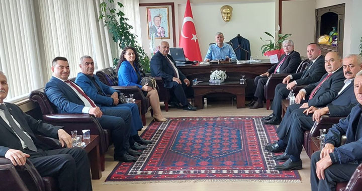MHP Teşkilatı, Kaymakam Murat Kütük’ü ziyaret etti