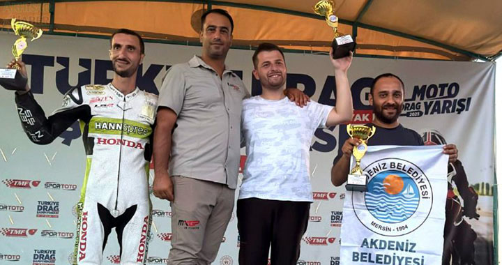 Yeşil Beyazlı Motorcu Kamil Kırbaş, yine şampiyon
