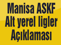 Manisa ASKF, Alt yerel ligler açıklaması