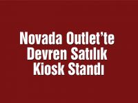 Novada Outlet’te Devren Satılık Kiosk Standı
