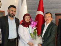 Milletvekili Uğur Aydemir ve Belediye Başkanı Salih Hızlı Ağız ve Diş Sağlığı haftasını kutladı