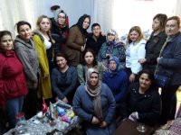Ülkücü kadınlar, Afrin Kahramanını ziyaret etti