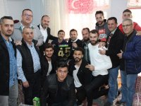 T.M. Akhisarspor, Trabzonspor maçı öncesi Afrin Gazisini ziyaret etti