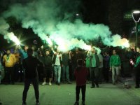 T.M. Akhisarspor, final heyecanını sokaklara taşıdı