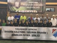 Golman İbrahim minikler futbol turnuvası sona erdi