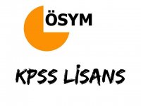 KPSS Lisans sonuçları açıklandı