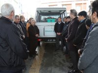 Akhisar Belediye personeli Mustafa Doğdu son yolculuğuna uğurlandı