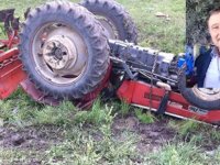 Gölmarmara’da traktör kazası 1 ölü