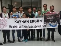 Akhisar Kayhan Ergün MTAL Robot kulübü ikinci oldu