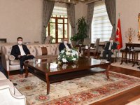 Aydemir ve AK Parti İlçe Yönetiminden Vali Karadeniz’e ziyaret