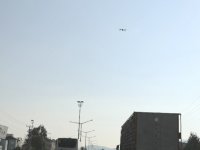 Akhisar’da havadan drone ile yol denetimi yapıldı