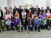 2021-2022 küçükler Akhisar birinciliği satranç turnuvası tamamlandı