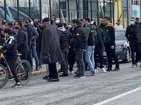 Akhisarspor – Pendikspor maçı sonrası protesto!