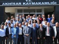 Başkan Ergün, Kaymakam Kaya'yı ziyaret etti