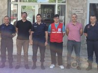 Türk Kızılay Akhisar Şubesinden Jandarma Teşkilatının 183. kuruluş yıldönümü ziyareti
