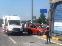 Akhisar-Gelenbe arası kaza 5 kişi yaralandı