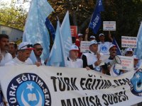 Türk Eğitim-Sen Sendikası basın açıklaması yaptı
