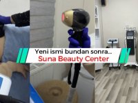 Artık yeni ismi Suna Beauty Center olarak hizmet verecek