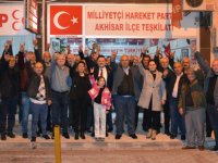 MHP Aday Adayı Akın Çakır İlçe teşkilatını ziyaret etti