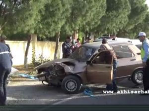Akhisar'da Feci Kaza 1 Ölü