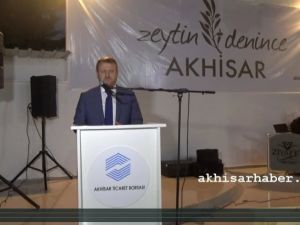 Akhisar Ticaret Borsası İftar ve Ödül Töreni, Tarım Bakanı Yardımcısı Konuşması