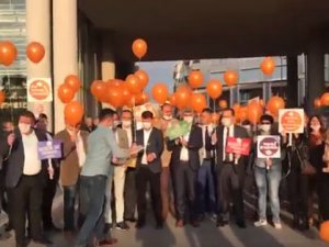 Akhisar Belediyesi Meclis Üyeleri Lösemeli Çocuklar Haftası farkındalık etkinliği